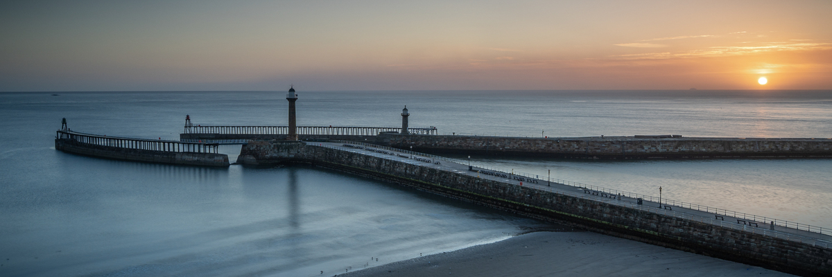 10 Morning light on Whitby pier-NAW-2